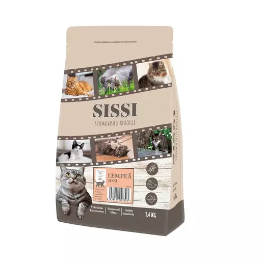 Lempeä Sissi, täysravinto kissoille, 1,4 kg - Koiran kuivaruoat - 30246 - 1