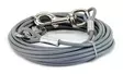 Dog TIE-OUT Cable -kiinnitysvaijeri (9 m, max 56 kg) - Koiran ulkoilu ja vaatteet - 13027 - 1