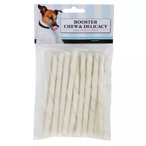 Booster Chew & Delicacy Kevytkierretikku 12 cm 15 kpl - Koiran puruluut - 93237 - 1