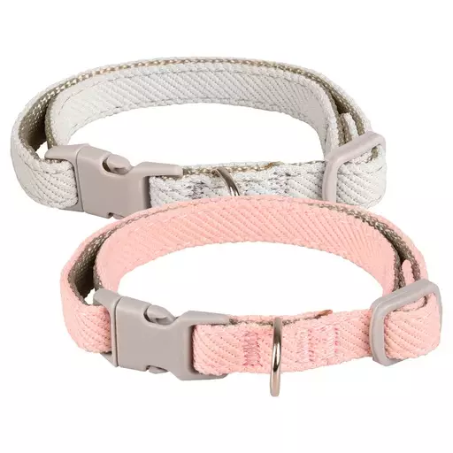 Flamingo Säädettävä pentupanta pikalukolla (19-33 cm, Roosa) - Koiran kaulapannat - FL519997 - 1