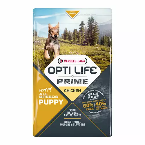 Opti Life Prime Puppy Kana (12,5 kg) - Opti Life koiran kuivaruoat - 433067 - 1