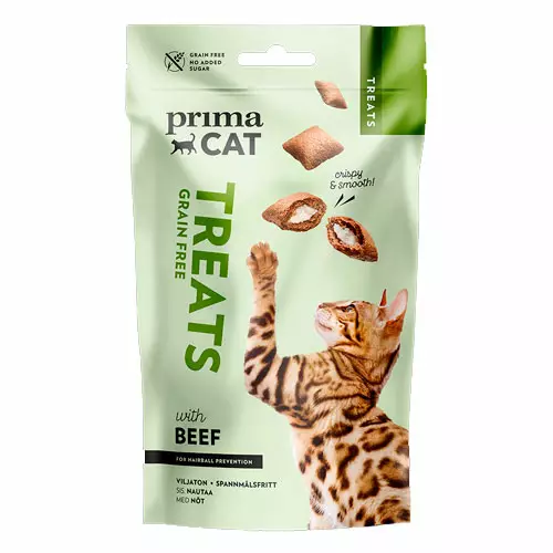 PrimaCat Crunchy Makupala kissalle, Anti-hairball 40 g - Kissan herkut - PP9177 - 1