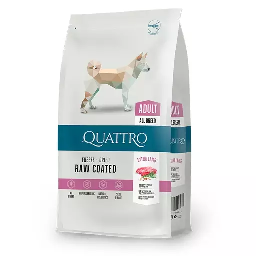 Quattro Dog Adult Lamb All Breed (3 kg) - Quattro koiran kuivaruoat - 30217 - 1