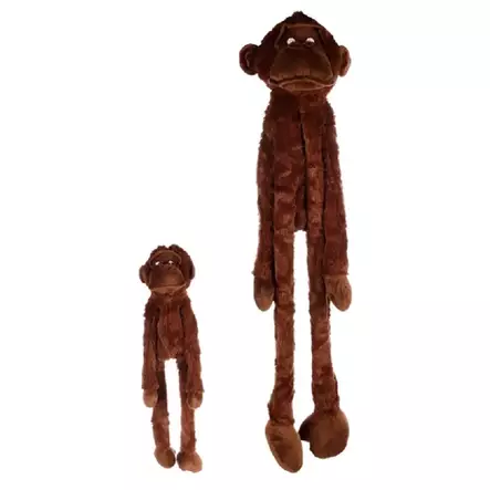 Flamingo Koiranlelu Madina apina, täytteetön (S) - Koiran pehmolelut - FL522338 - 1