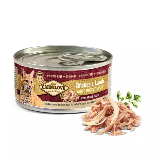 Carnilove Kissan märkäruokasäilyke, Kana & lammas, 100 g - Carnilove koiran märkäruoat - CL104100558 - 1