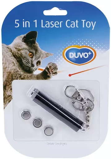 Duvo+ Laserlelu 5 in 1, kissoille - Kissan lelut ja aktivointi - LD10018 - 1