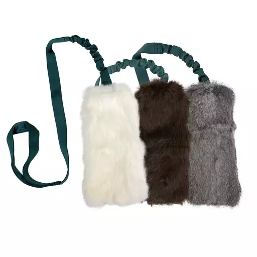 Flamingo Furtra Chaser Bungee kaninkarvainen palkkauslelu 55 cm - Koiran lelut ja aktivointi - FL524628 - 1