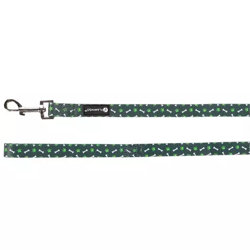 Flamingo Talutin Safia, khaki, 15 mm x 120 cm - Koiran talutushihnat - 520088 - 1