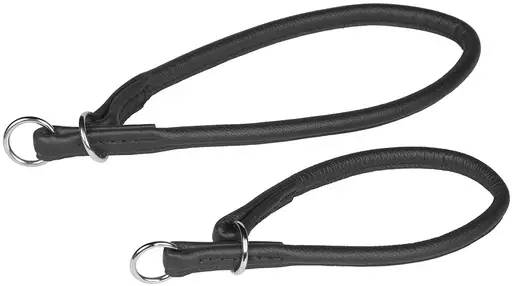 Pet First Economic NahkapantaPyöreä, kokokiristävä (15 mm x 55 cm) - Koiran kaulapannat - NK8710048 - 1