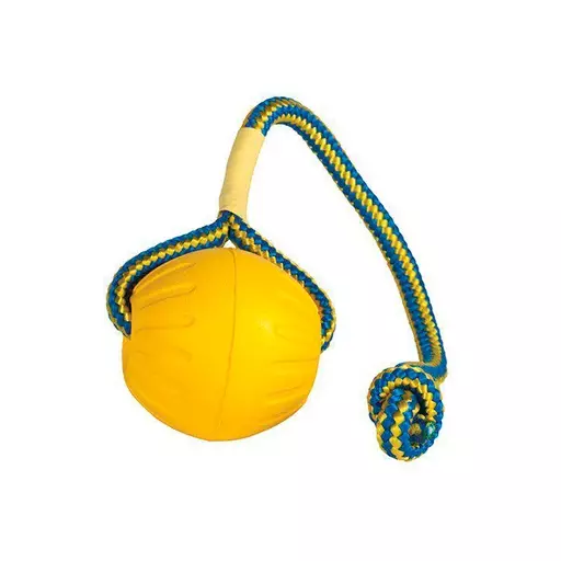 Starmark Koiranlelu Durafoam pallo narulla (L) - Koiran köysilelut - IM6351568 - 1