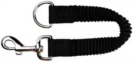 Trixie Shock absorber - Venyvä jatkos, musta (L-XL: 35 cm / 25 mm) - Koiran talutushihnat - TR12748 - 1