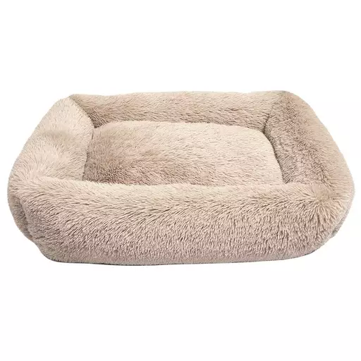 Brava Fluffy Rauhoittava peti, suorakulmio, beige (XXL) - Koiran pedit - 80899 - 1