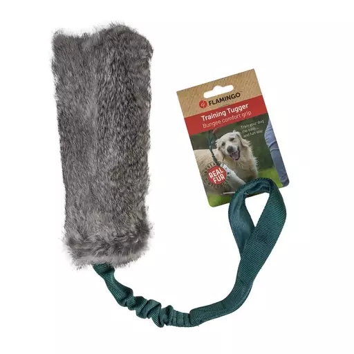 Flamingo Furtra Chaser Bungee kaninkarva viehe-/palkkauslelu - Koiran lelut ja aktivointi - FL524629 - 1
