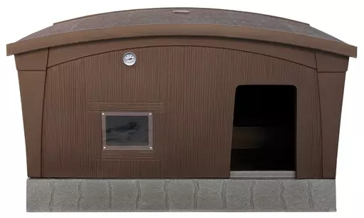 Jämpti lämpöeristetty koirankoppi, ruskea - Koiratarhat ja kopit - 50049 - 1