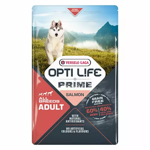 Opti Life Prime Adult Lohi (12,5 kg) - Opti Life koiran kuivaruoat - 433069 - 1