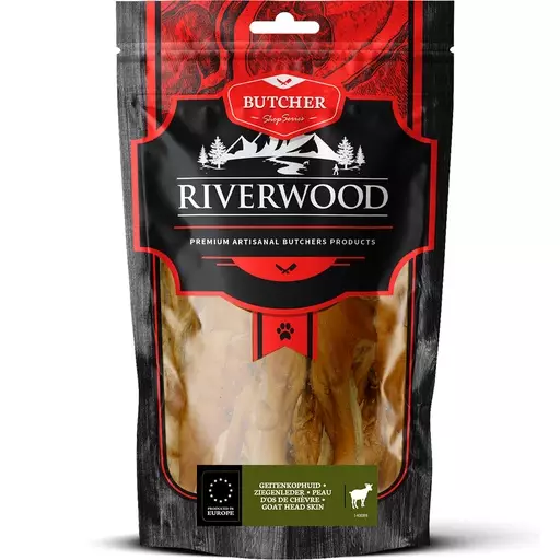 Riverwood Vuohennahkasuikaleet, 150 g - Koiran makupalat - 140089 - 1