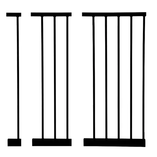 Top Safe Jatkopala matalaan lemmikkiporttiin, musta (35 cm) - Koiraportit - 63049 - 1