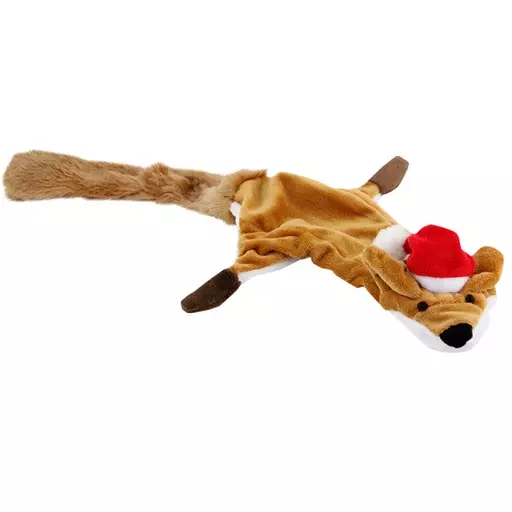 Boogie Koiranlelu Täytteetön joulukettu, 55 cm - Koiran pehmolelut - PDT1073C - 1