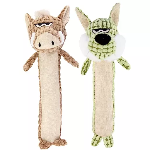 Boogie Koiranlelu Vihainen villieläin (Susi) - Koiran pehmolelut - PDT1179F - 1