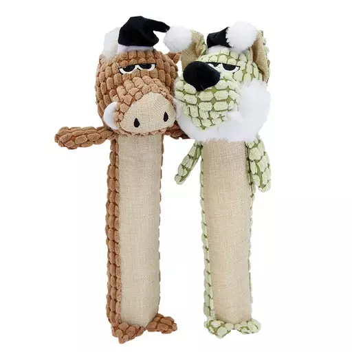 Boogie Pehmolelu Vihainen villieläin, musta pipo, 36 cm (Susi) - Koiran pehmolelut - PDT1179BF - 1