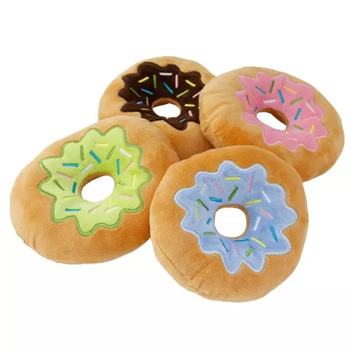 Boogie Koiran pehmolelu, Donitsi, 15 cm (Vihreä) - Koiran pehmolelut - PDT8134V - 1